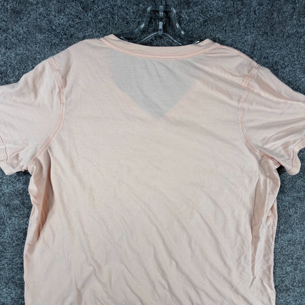 Carhartt Relaxed Fit T-Shirt Womens XL Rose Pink Lightweight Short-Sleeve V-neck - Picture 9 of 16